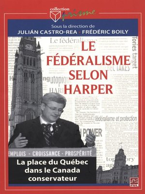 cover image of Le fédéralisme selon Harper